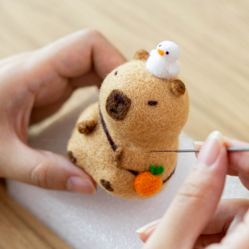 Chill Like Capybara Needle Felting Kit