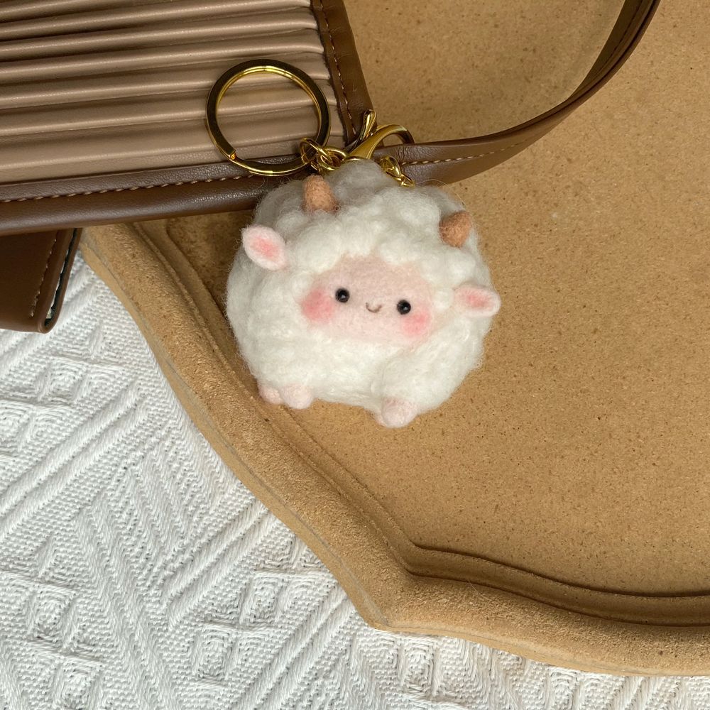 Cute Sheep Needle Felting Kit